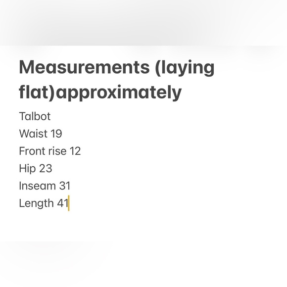 Talbot Wide Leg Trousers Jean Womens 16W White Relaxed High Rise Stretch Preppy - Picture 5 of 14